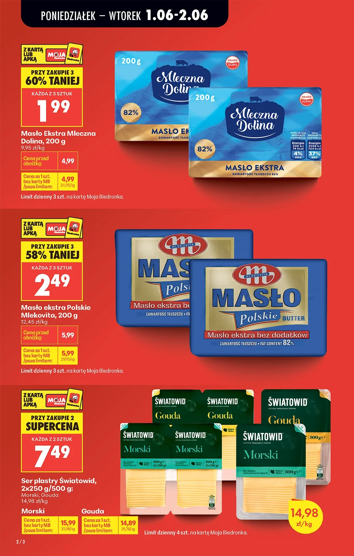 Gazetka promocyjna Biedronka str. 2
