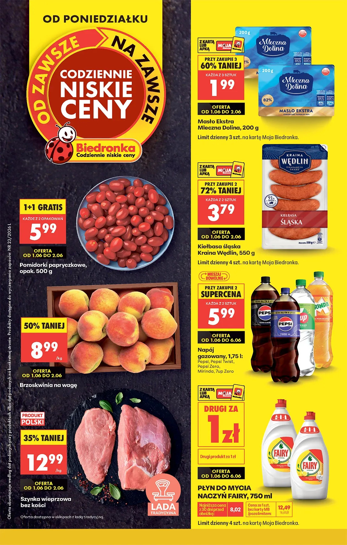 Gazetka promocyjna Biedronka str. 1