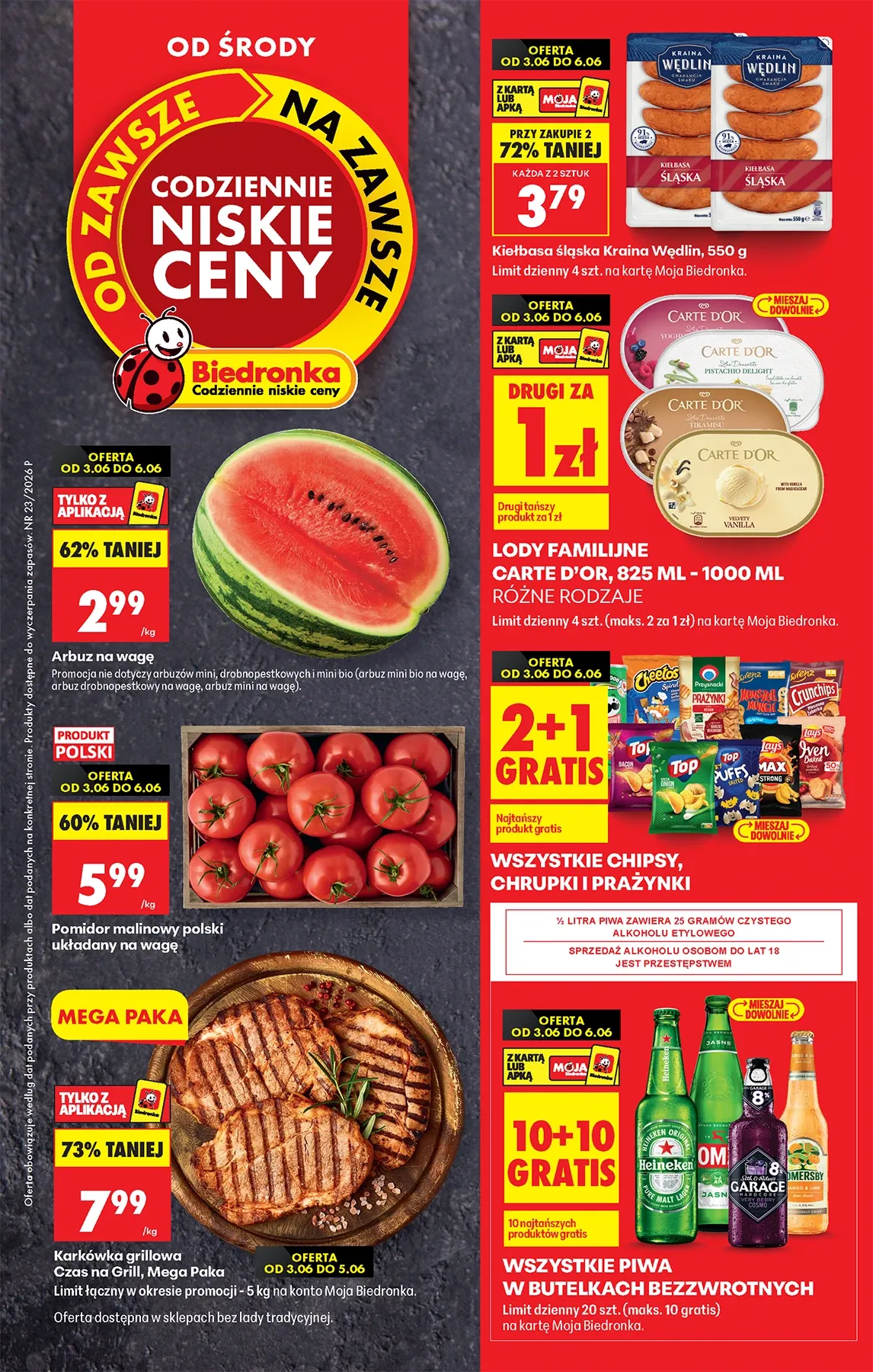 Gazetka promocyjna Biedronka str. 1