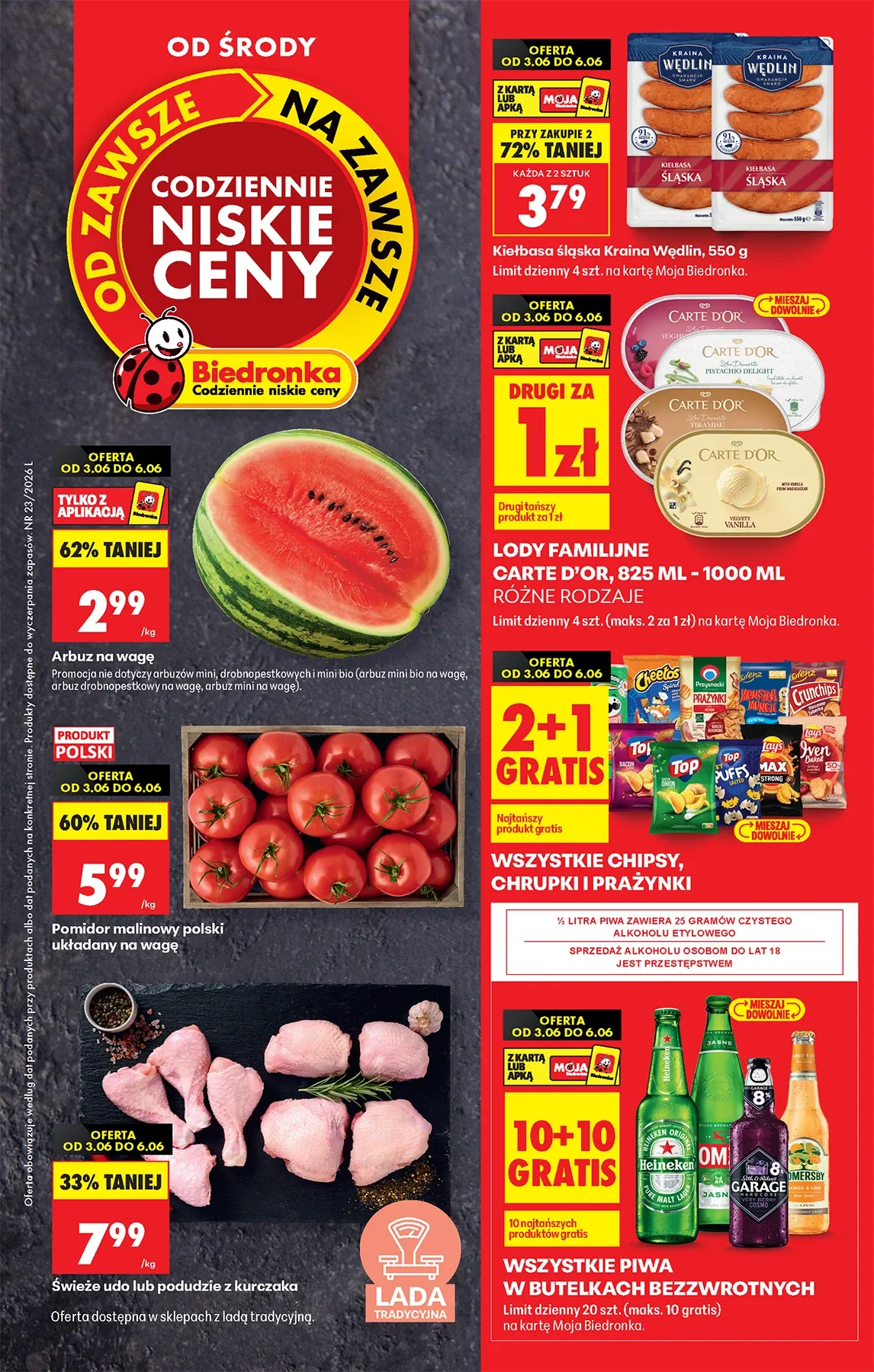 Gazetka promocyjna Biedronka str. 1