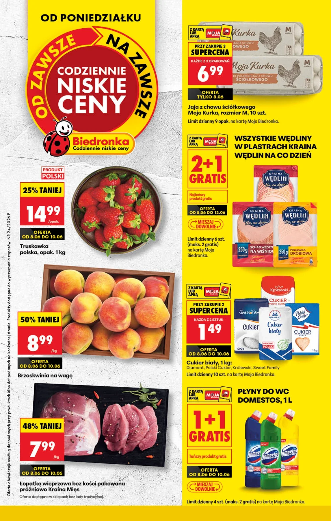 Gazetka promocyjna Biedronka str. 1