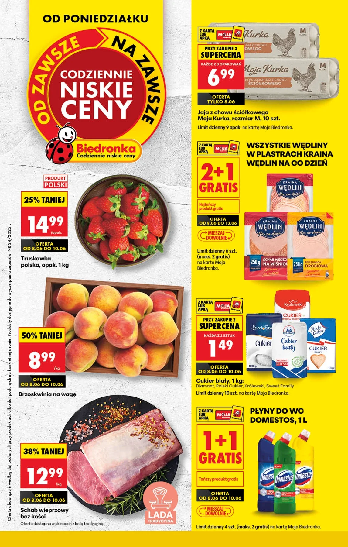 Gazetka promocyjna Biedronka str. 1