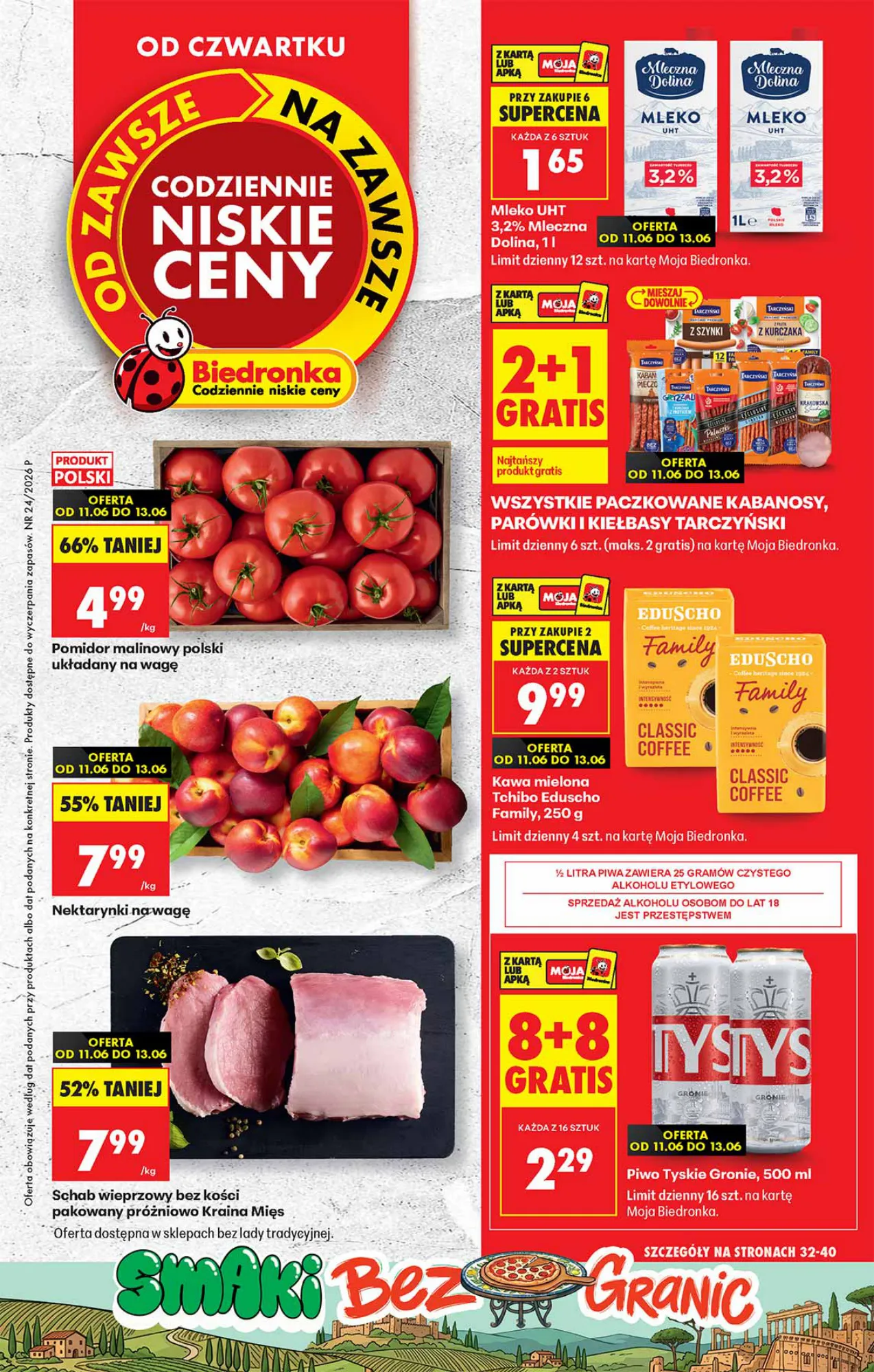 Gazetka promocyjna Biedronka str. 1