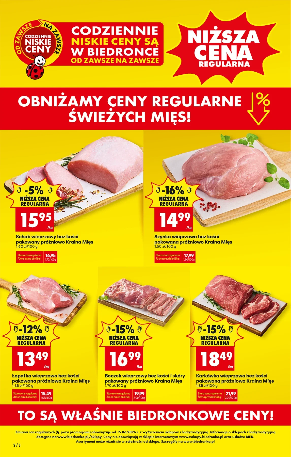 Gazetka promocyjna Biedronka str. 2