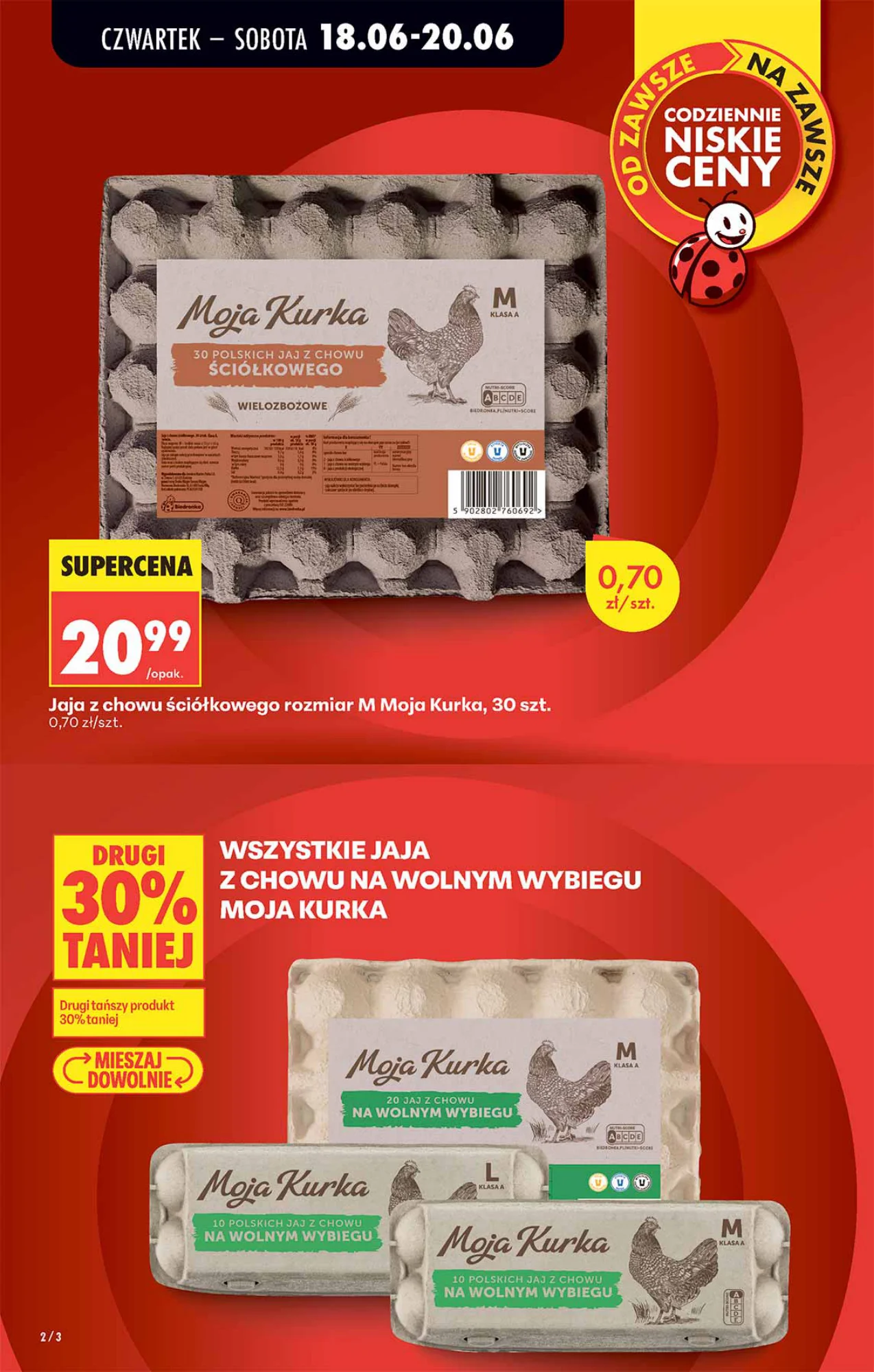 Gazetka promocyjna Biedronka str. 2