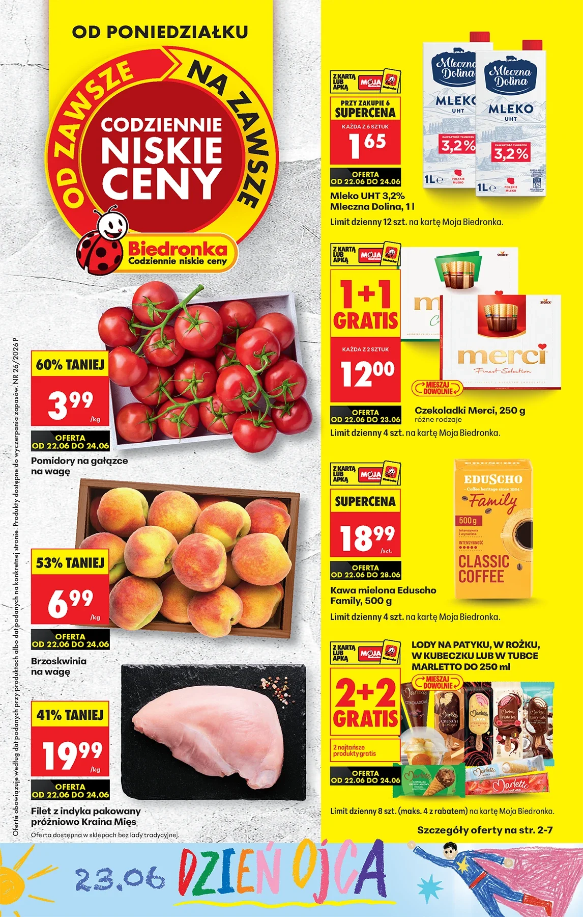 Gazetka promocyjna Biedronka str. 1