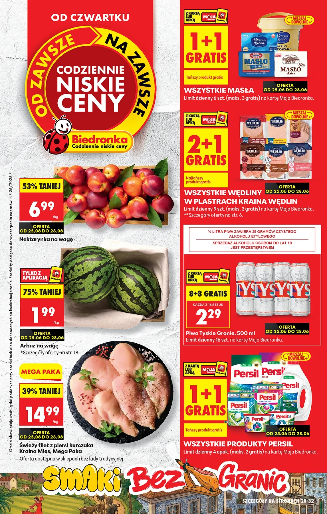 Gazetka promocyjna Biedronka str. 1