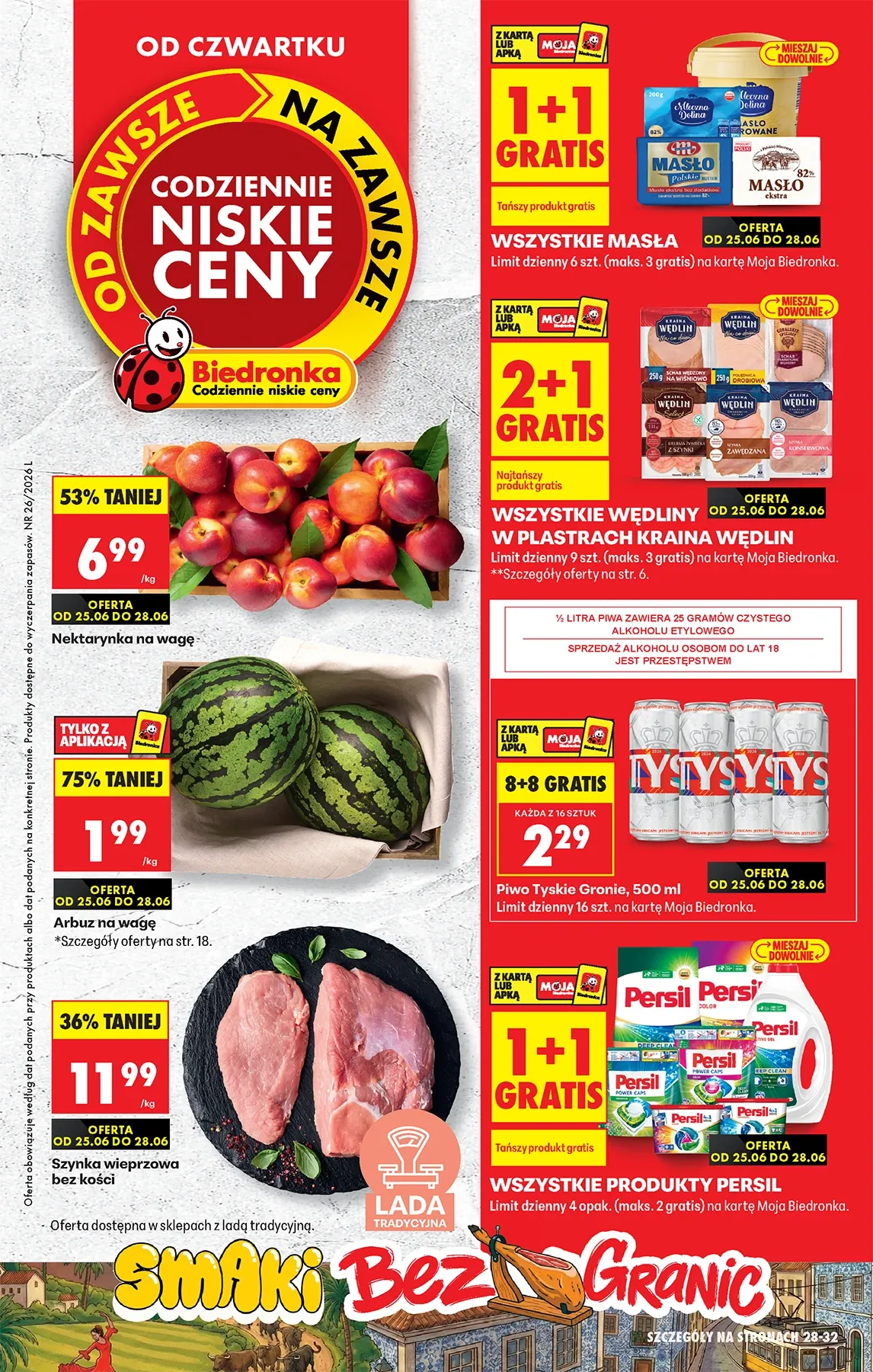 Gazetka promocyjna Biedronka str. 1