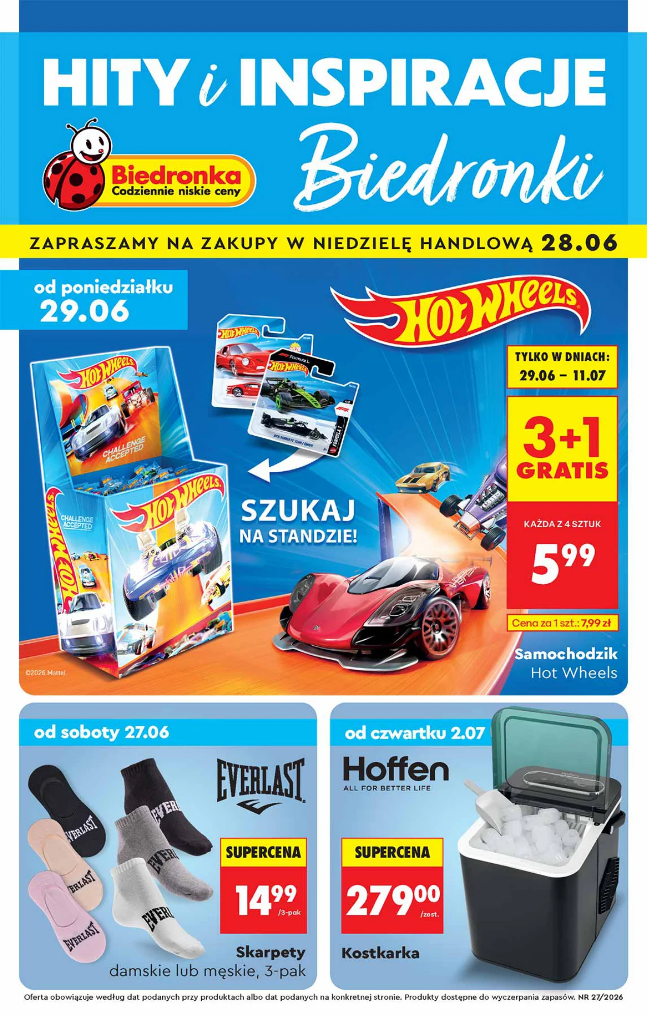 Gazetka promocyjna Biedronka str. 1