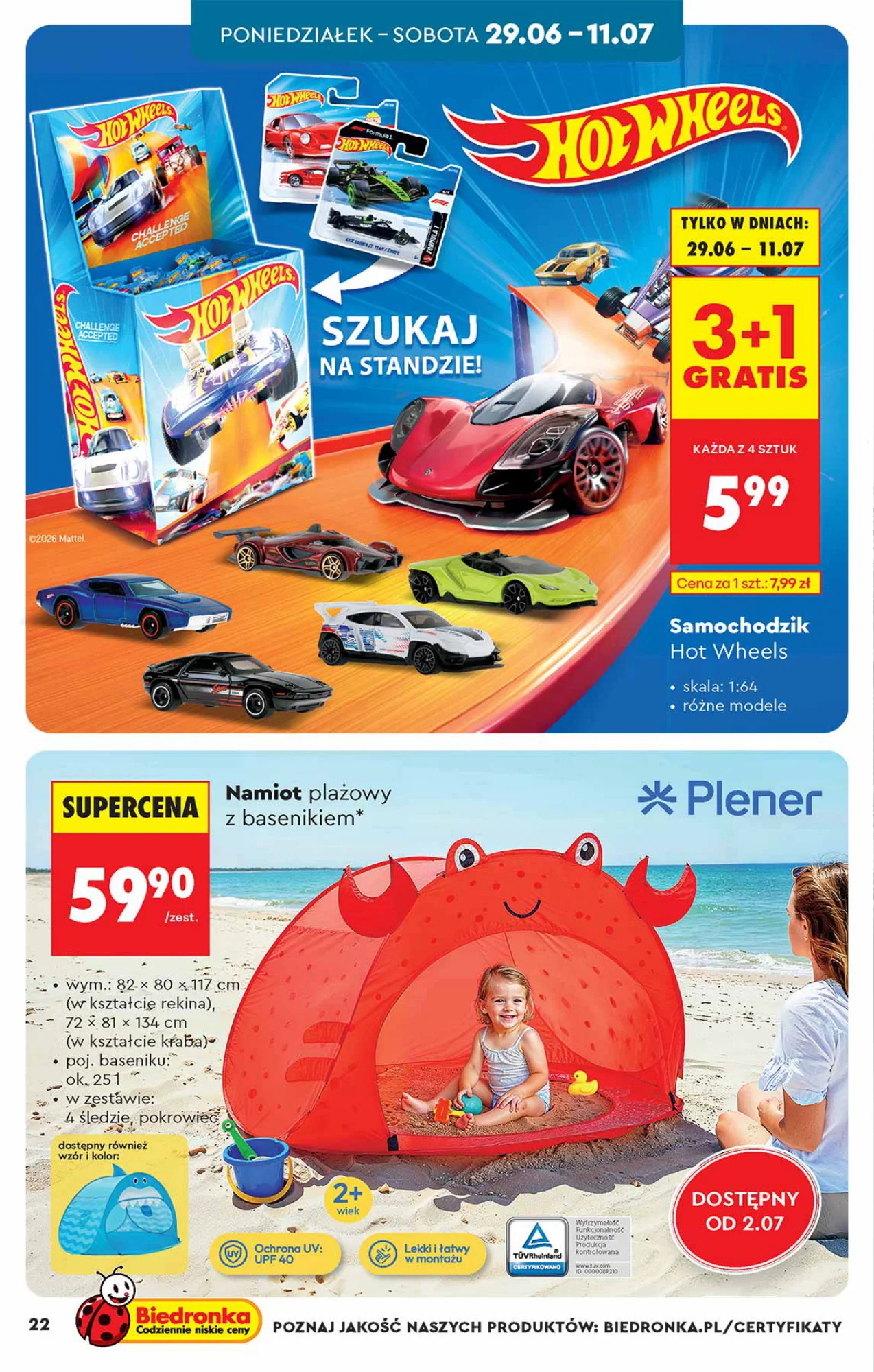 Gazetka promocyjna Biedronka str. 22