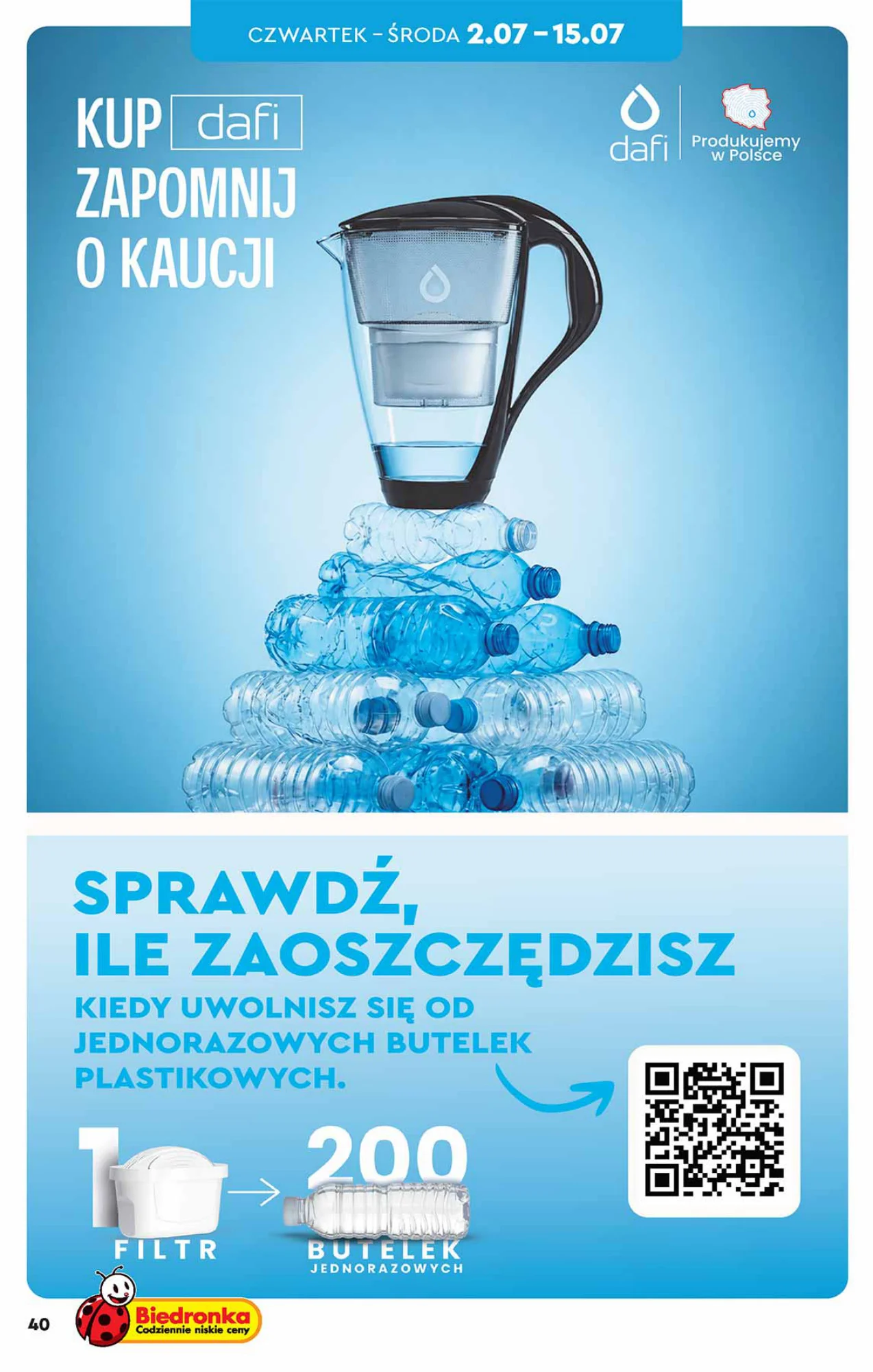 Gazetka promocyjna Biedronka str. 40