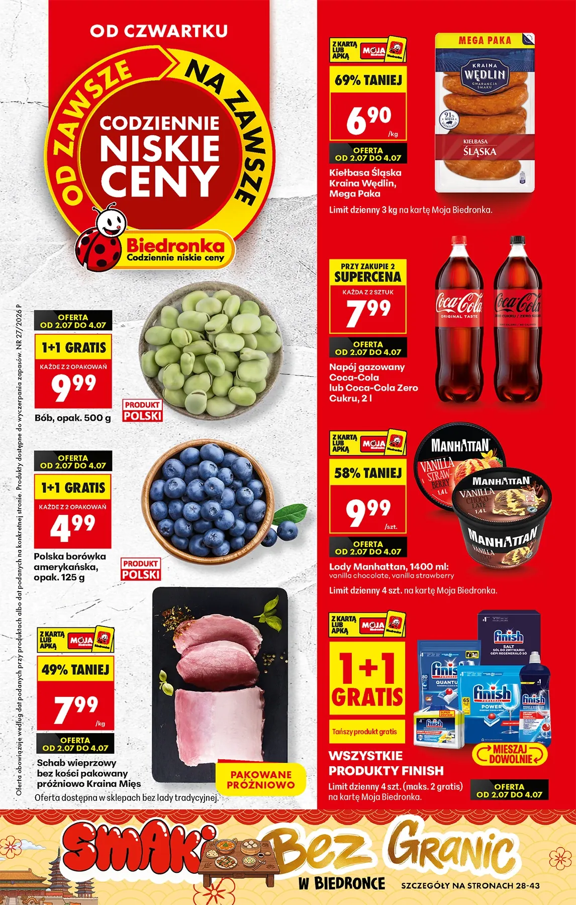 Gazetka promocyjna Biedronka str. 1