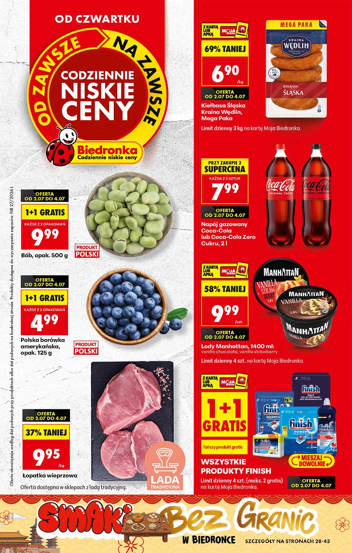 Gazetka promocyjna Biedronka str. 1