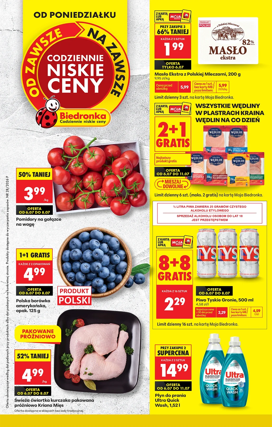 Gazetka promocyjna Biedronka str. 1