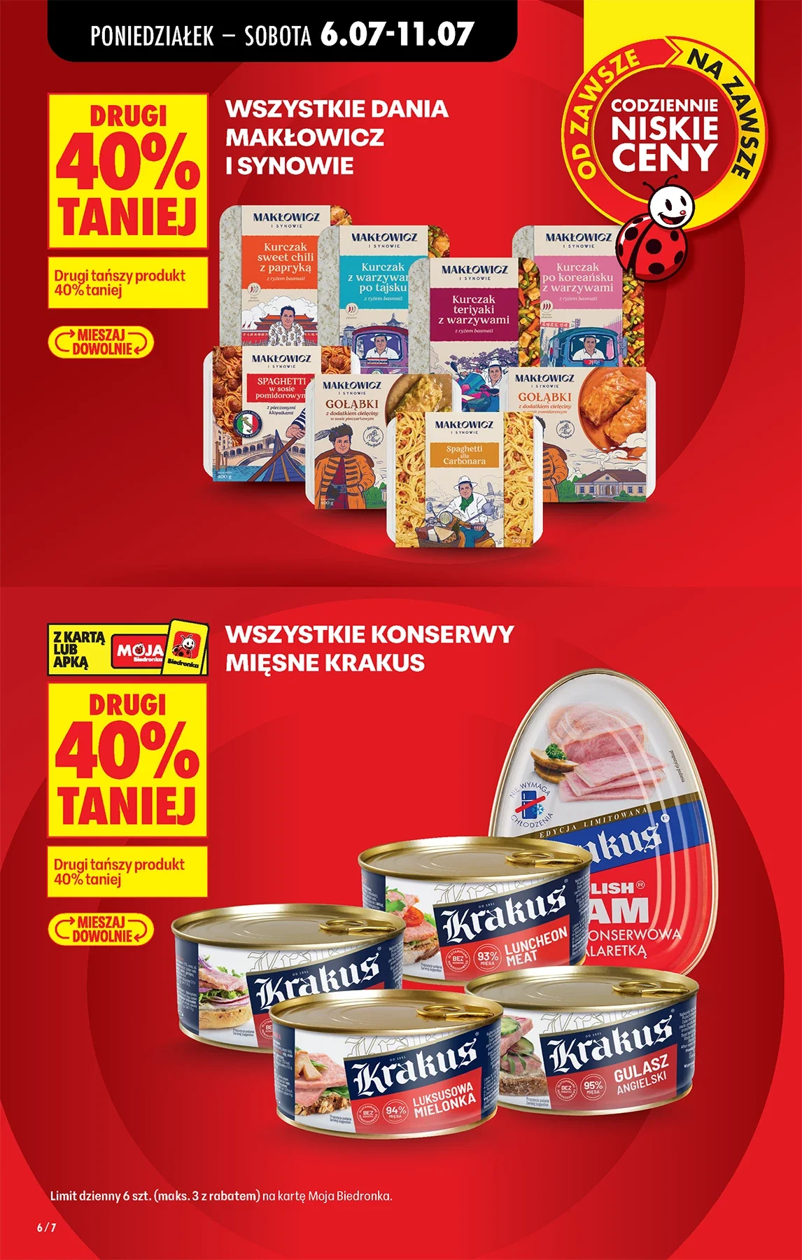 Gazetka promocyjna Biedronka str. 6