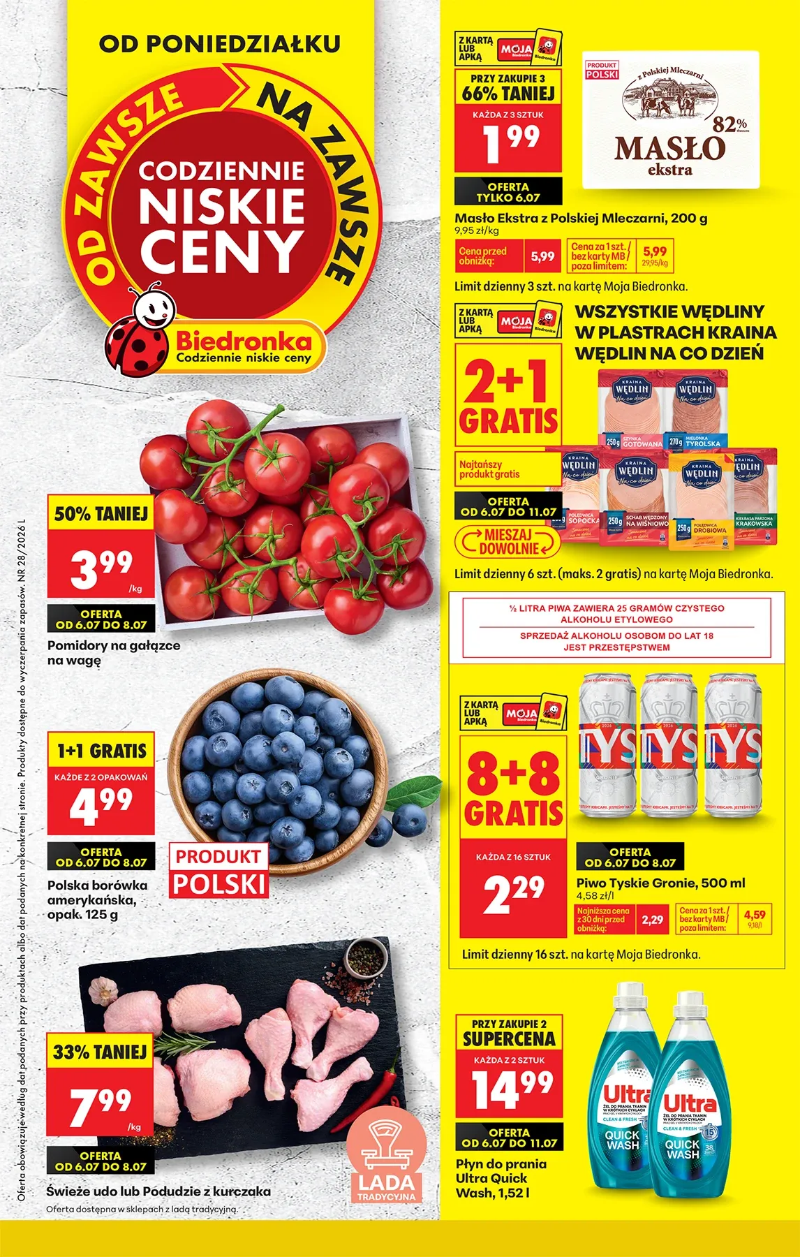 Gazetka promocyjna Biedronka str. 1