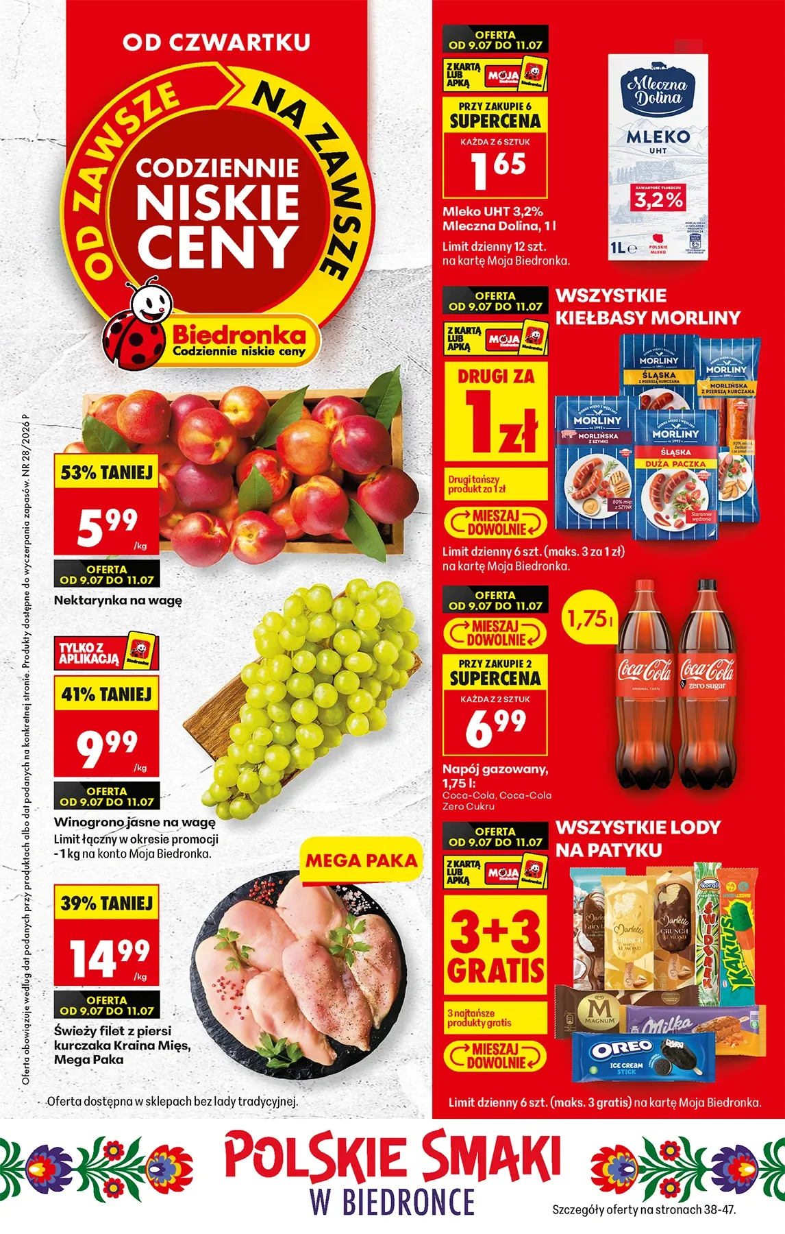 Gazetka promocyjna Biedronka str. 1