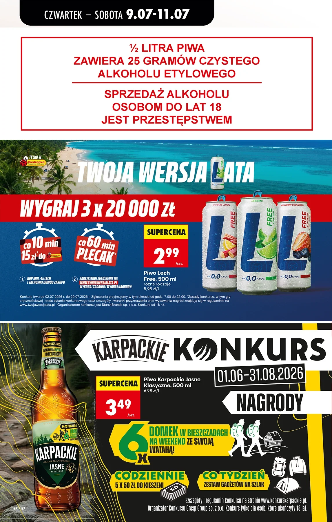 Gazetka promocyjna Biedronka str. 64