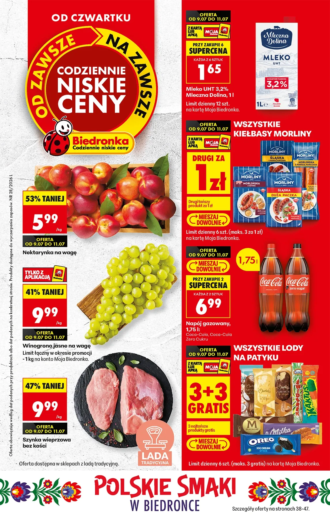 Gazetka promocyjna Biedronka str. 1