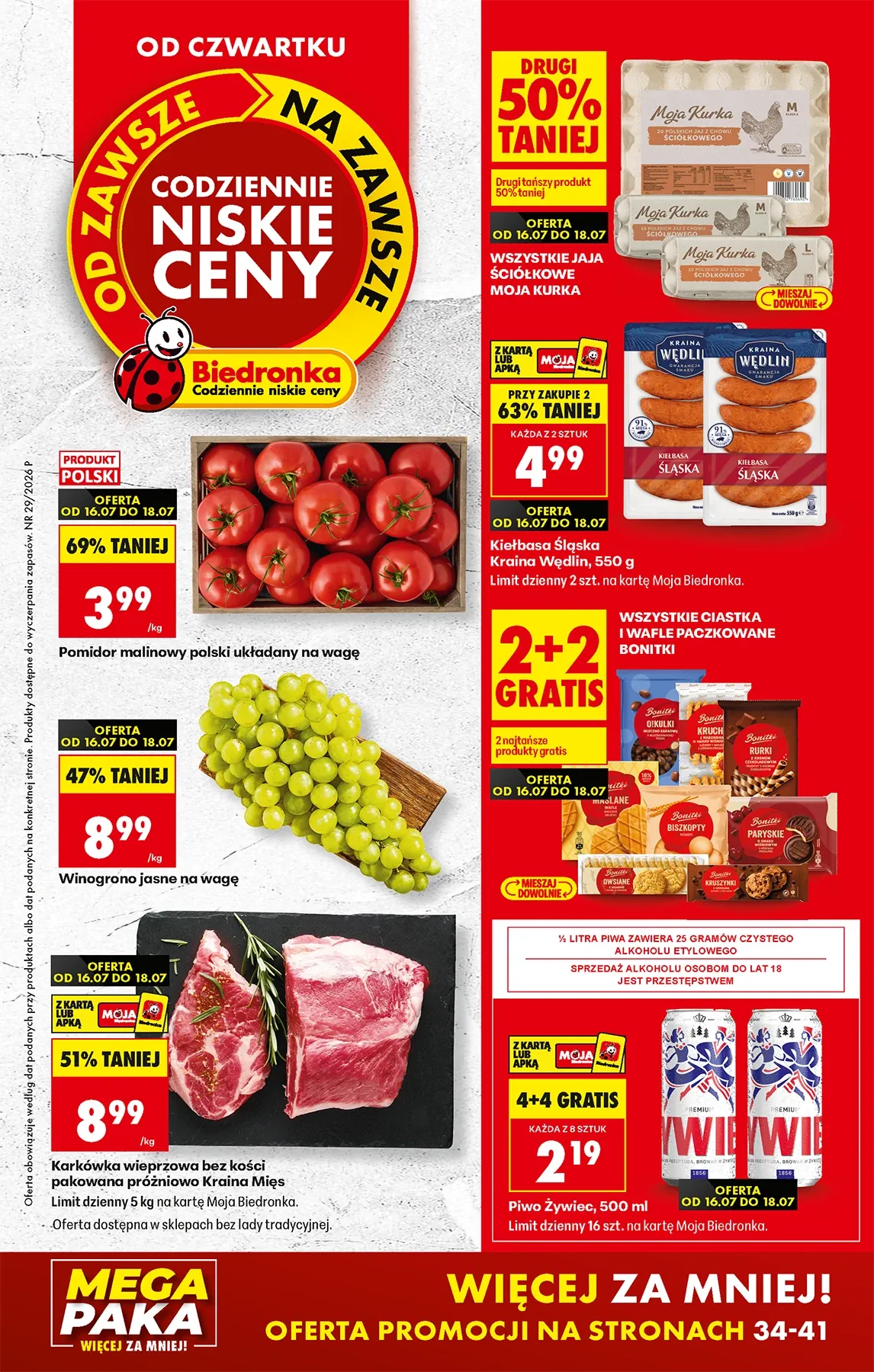 Gazetka promocyjna Biedronka str. 1