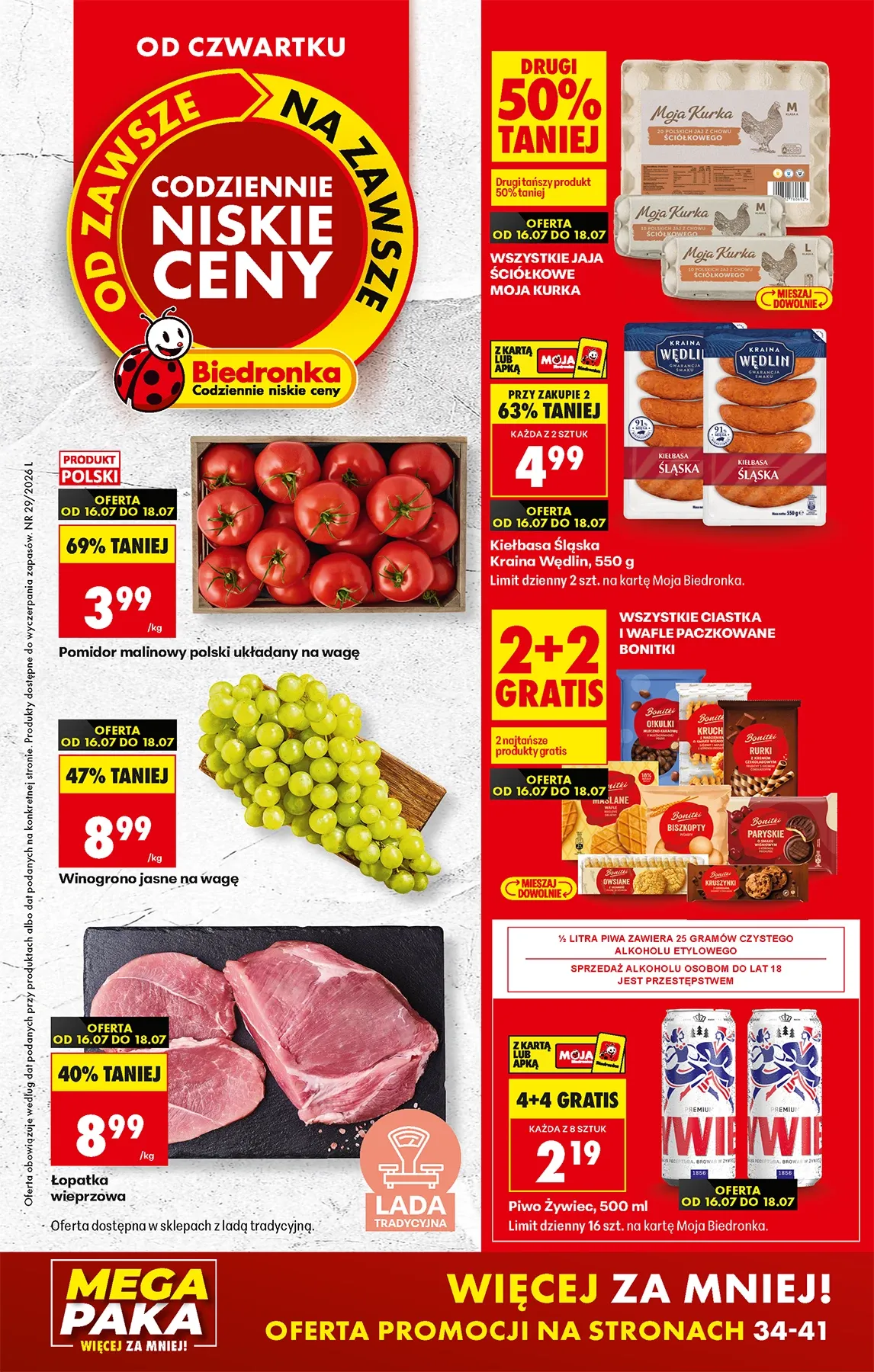 Gazetka promocyjna Biedronka str. 1
