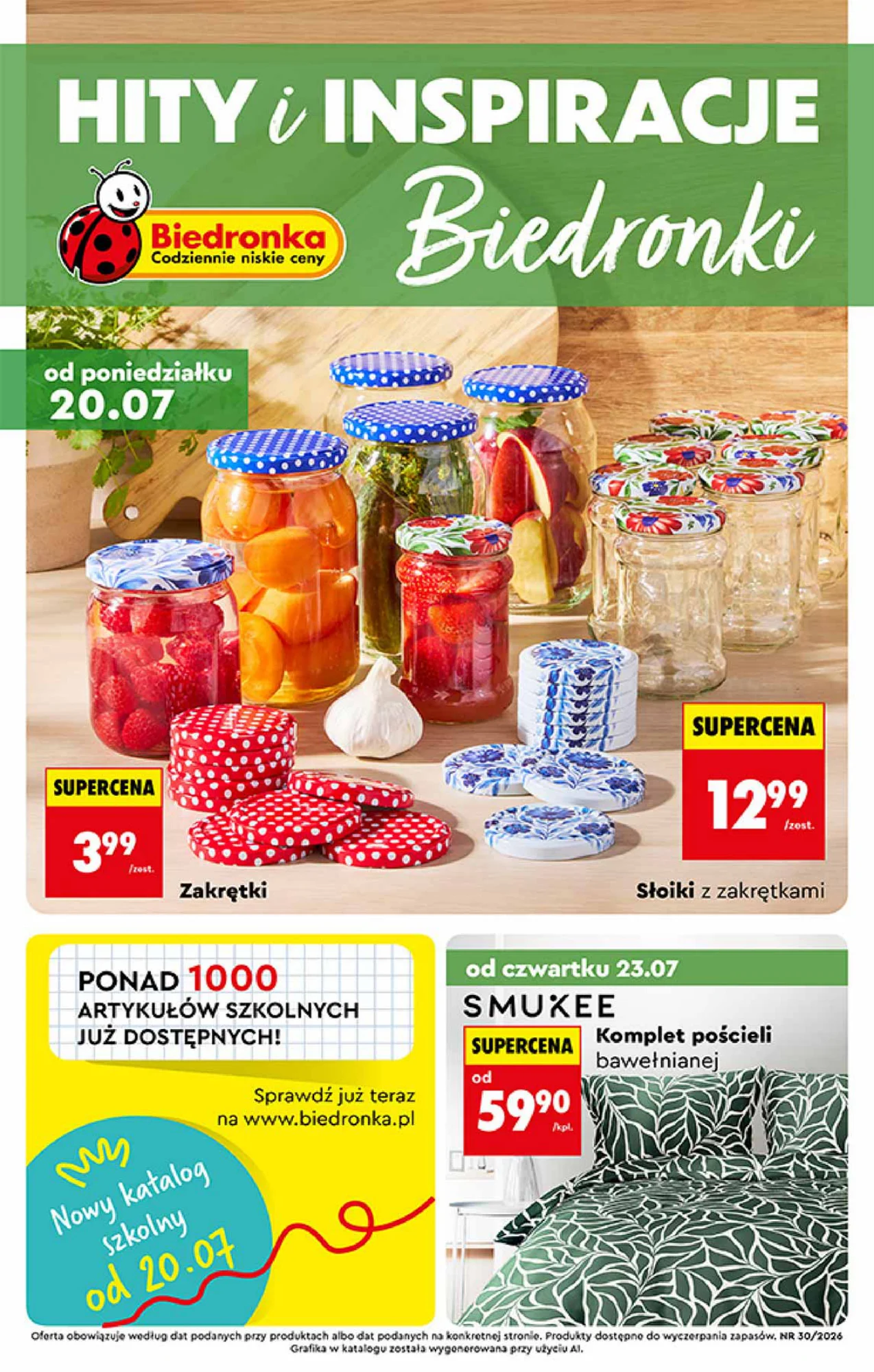 Gazetka promocyjna Biedronka str. 1