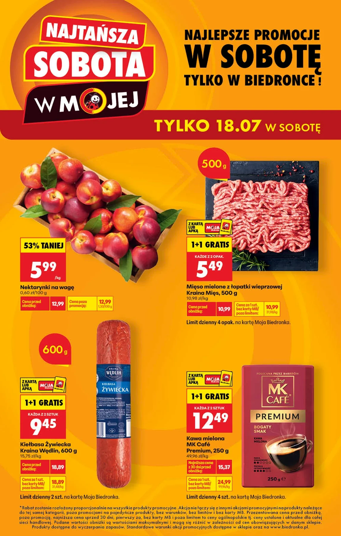 Gazetka promocyjna Biedronka str. 1