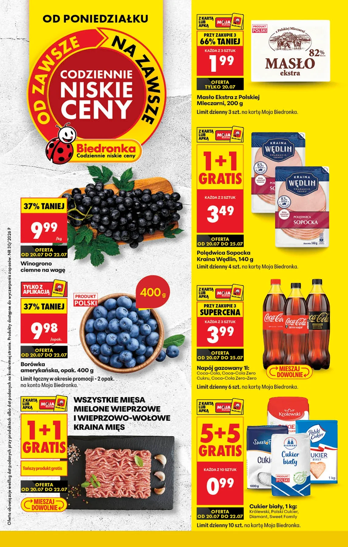 Gazetka promocyjna Biedronka str. 1