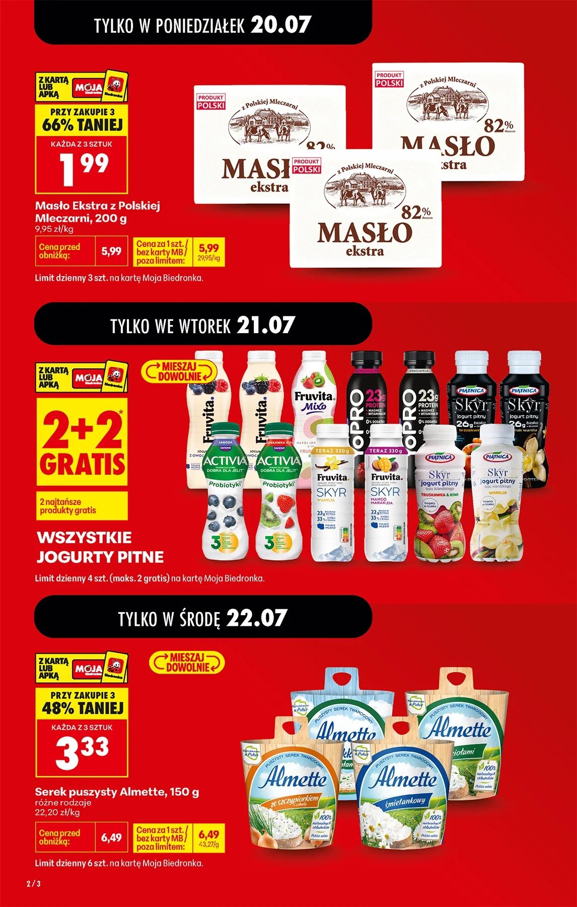 Gazetka promocyjna Biedronka str. 2