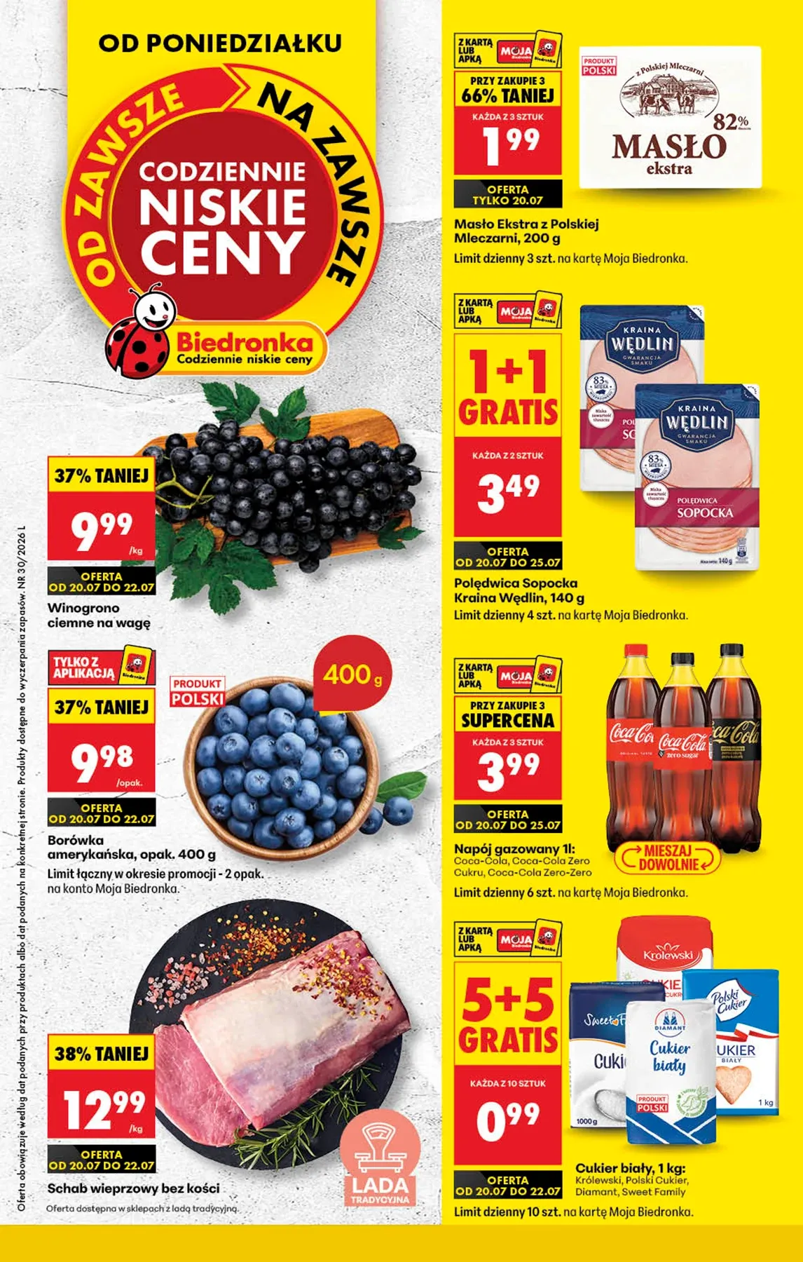 Gazetka promocyjna Biedronka str. 1