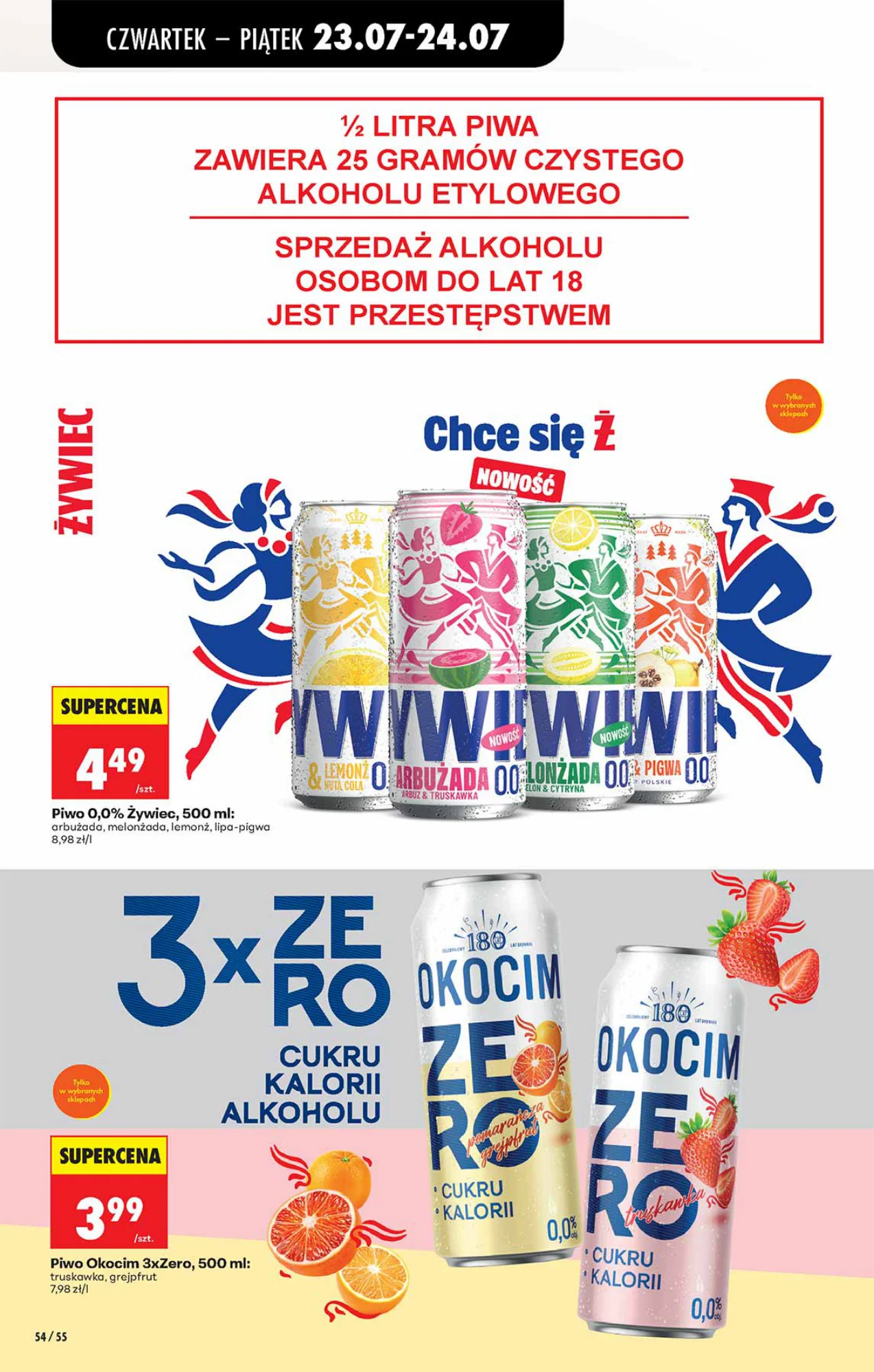 Gazetka promocyjna Biedronka str. 54