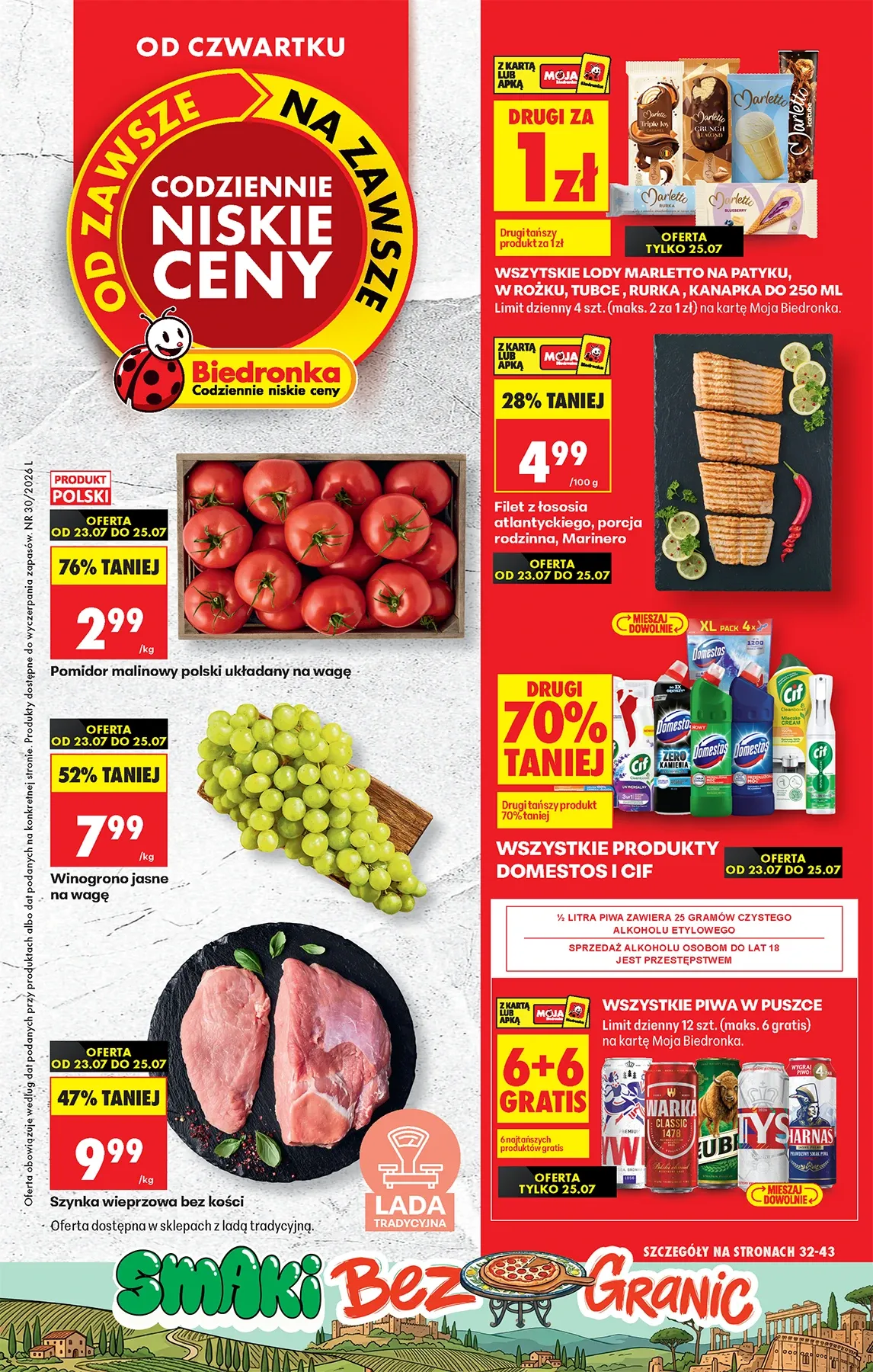 Gazetka promocyjna Biedronka str. 1