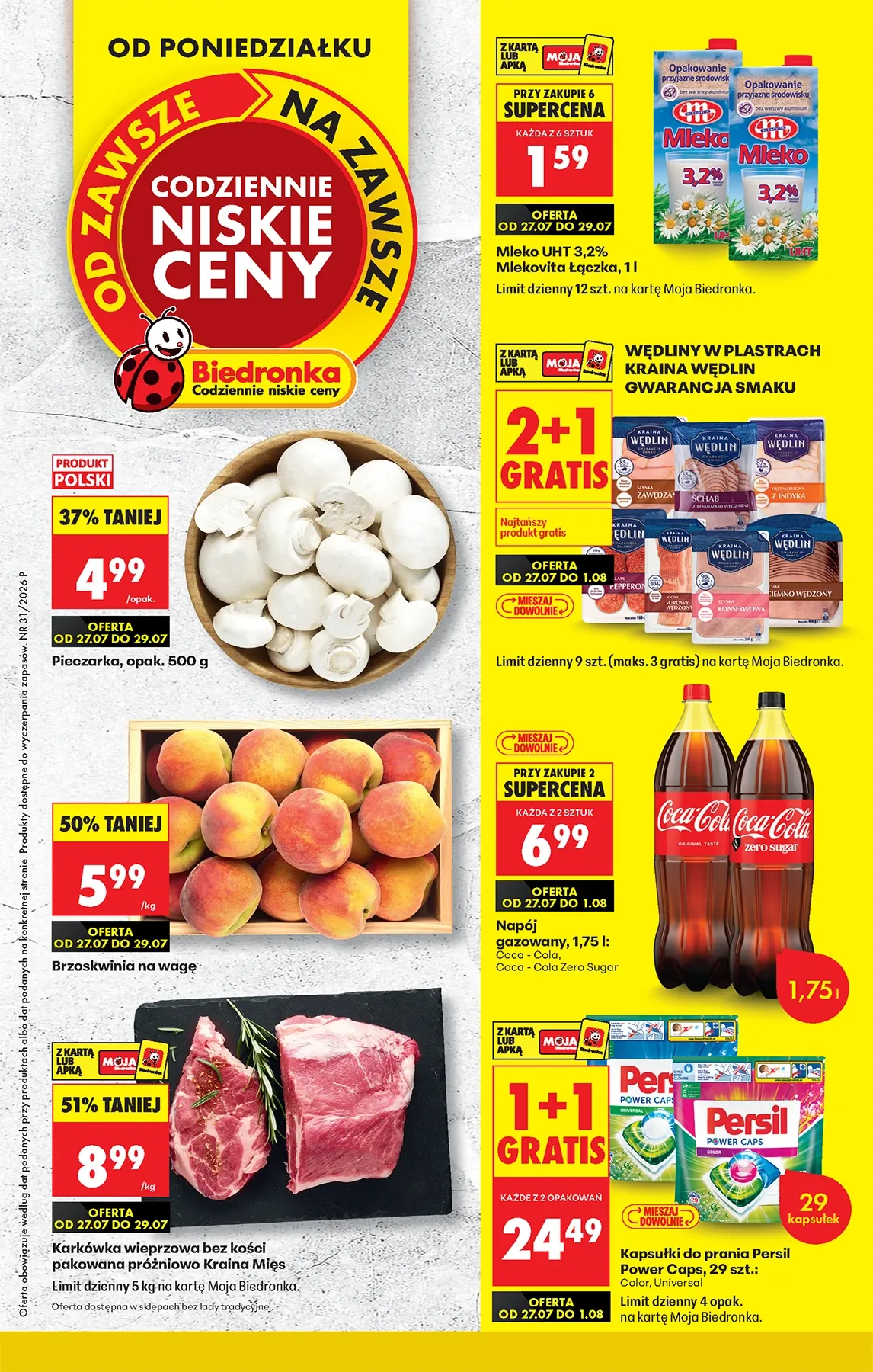 Gazetka promocyjna Biedronka str. 1