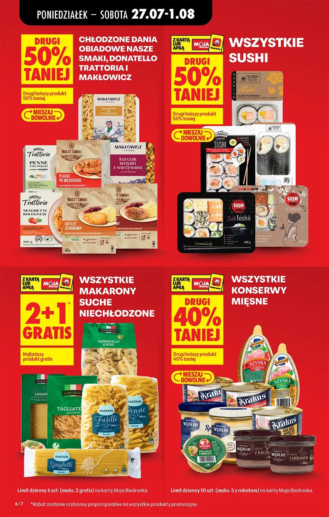 Gazetka promocyjna Biedronka str. 6