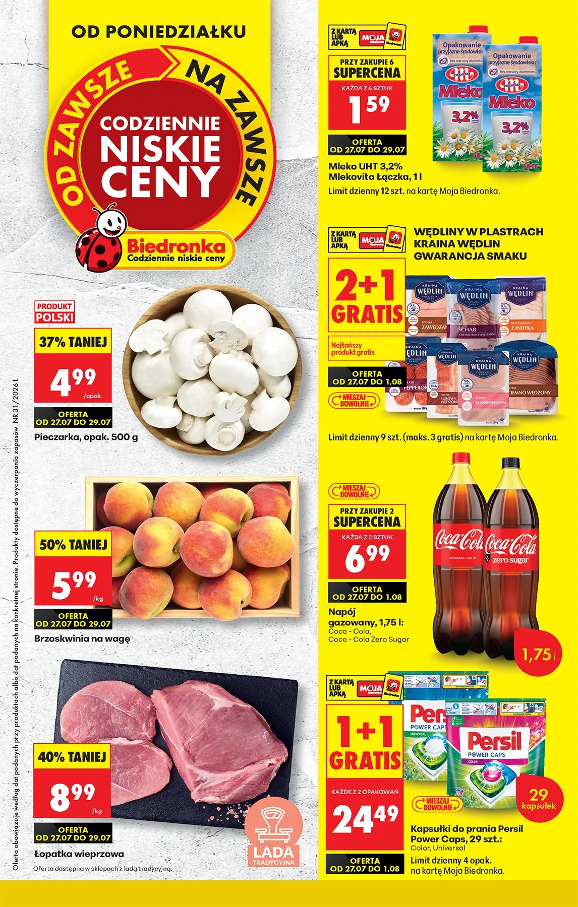 Gazetka promocyjna Biedronka str. 1