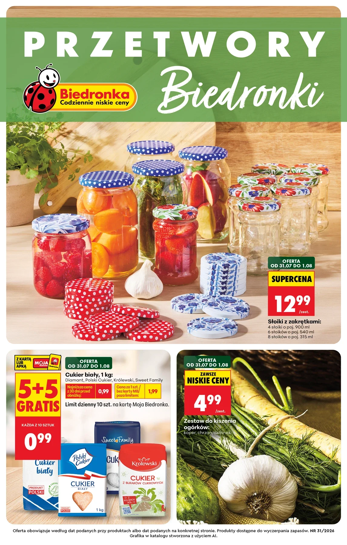 Gazetka promocyjna Biedronka str. 1