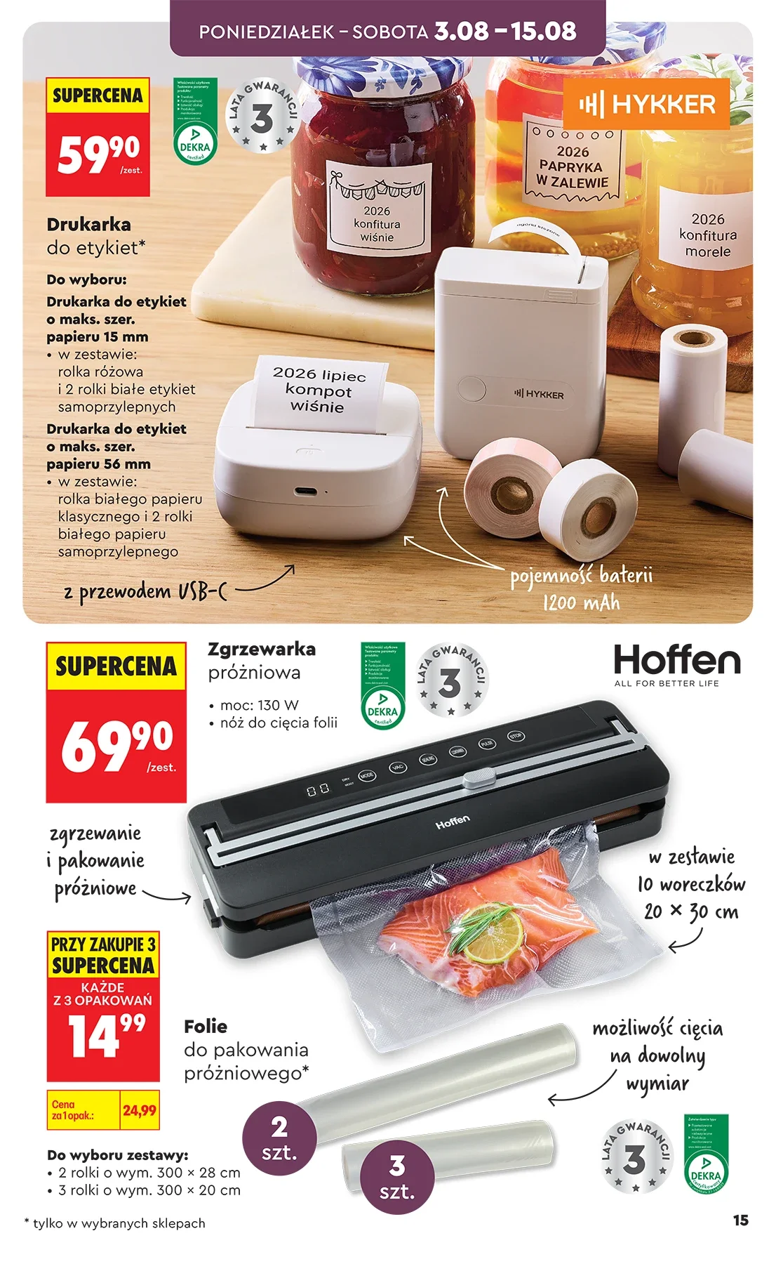 Gazetka promocyjna Biedronka str. 15