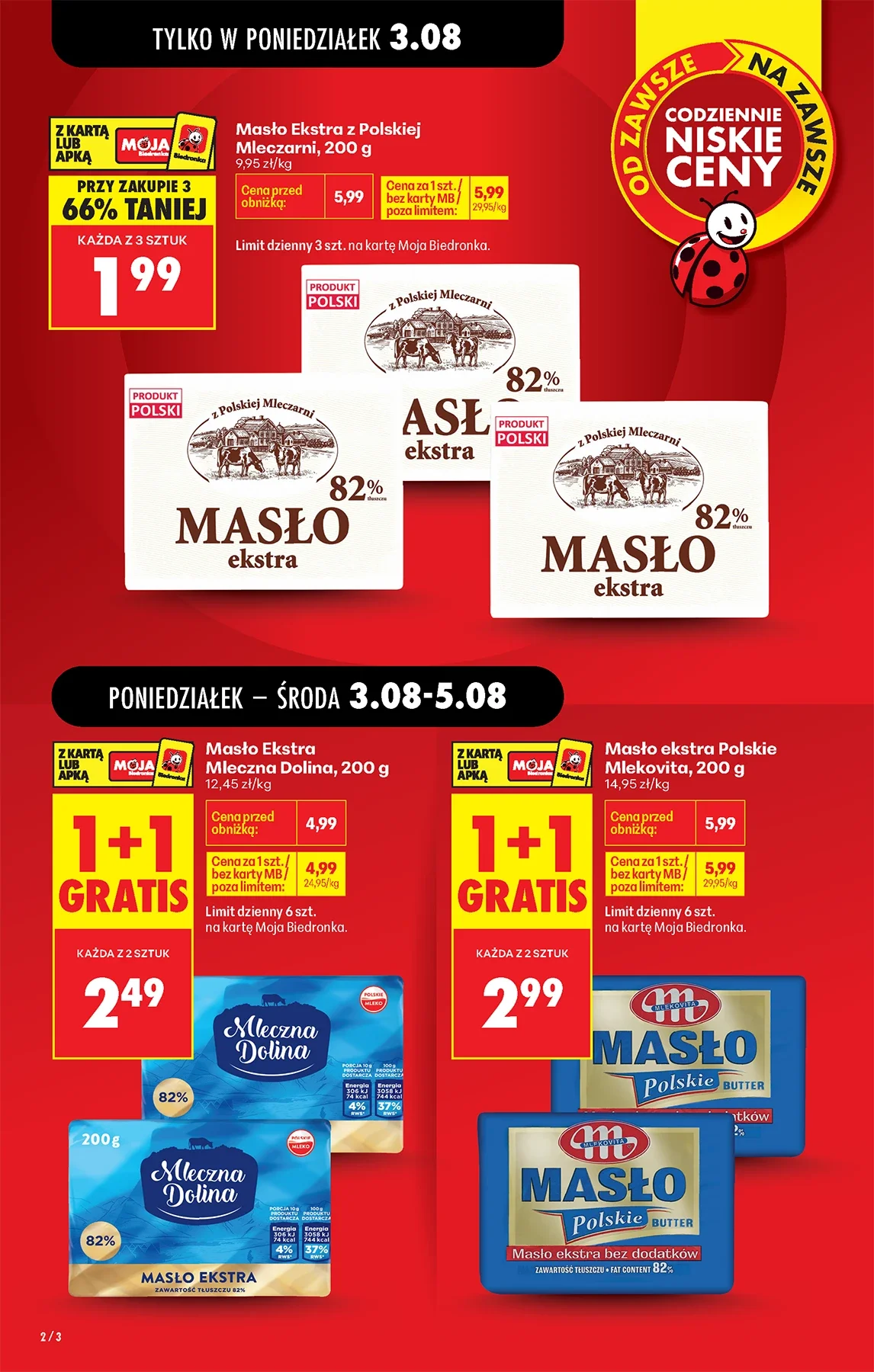Gazetka promocyjna Biedronka str. 2