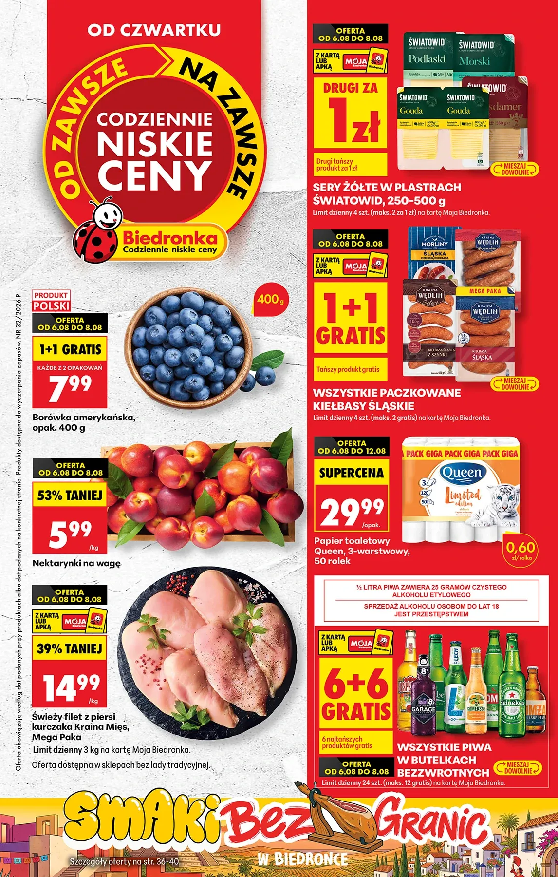 Gazetka promocyjna Biedronka str. 1