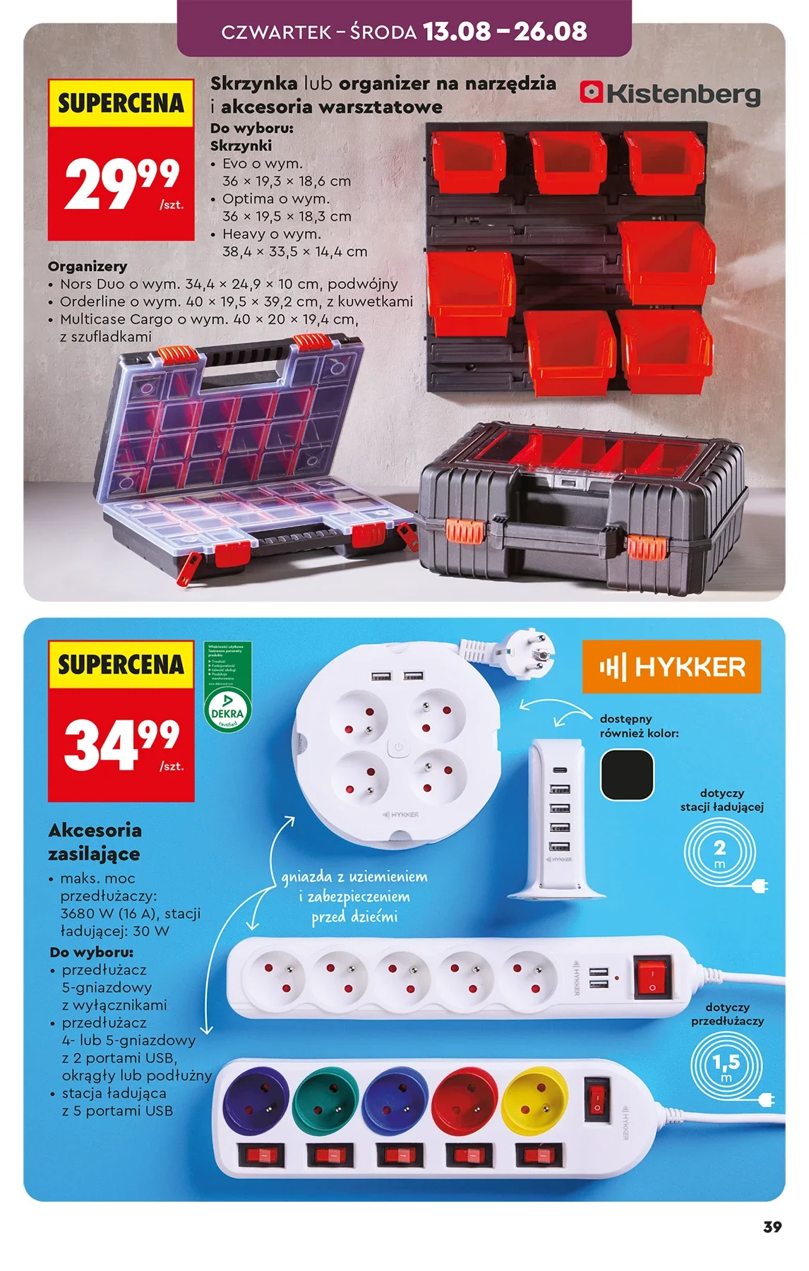 Gazetka promocyjna Biedronka str. 39