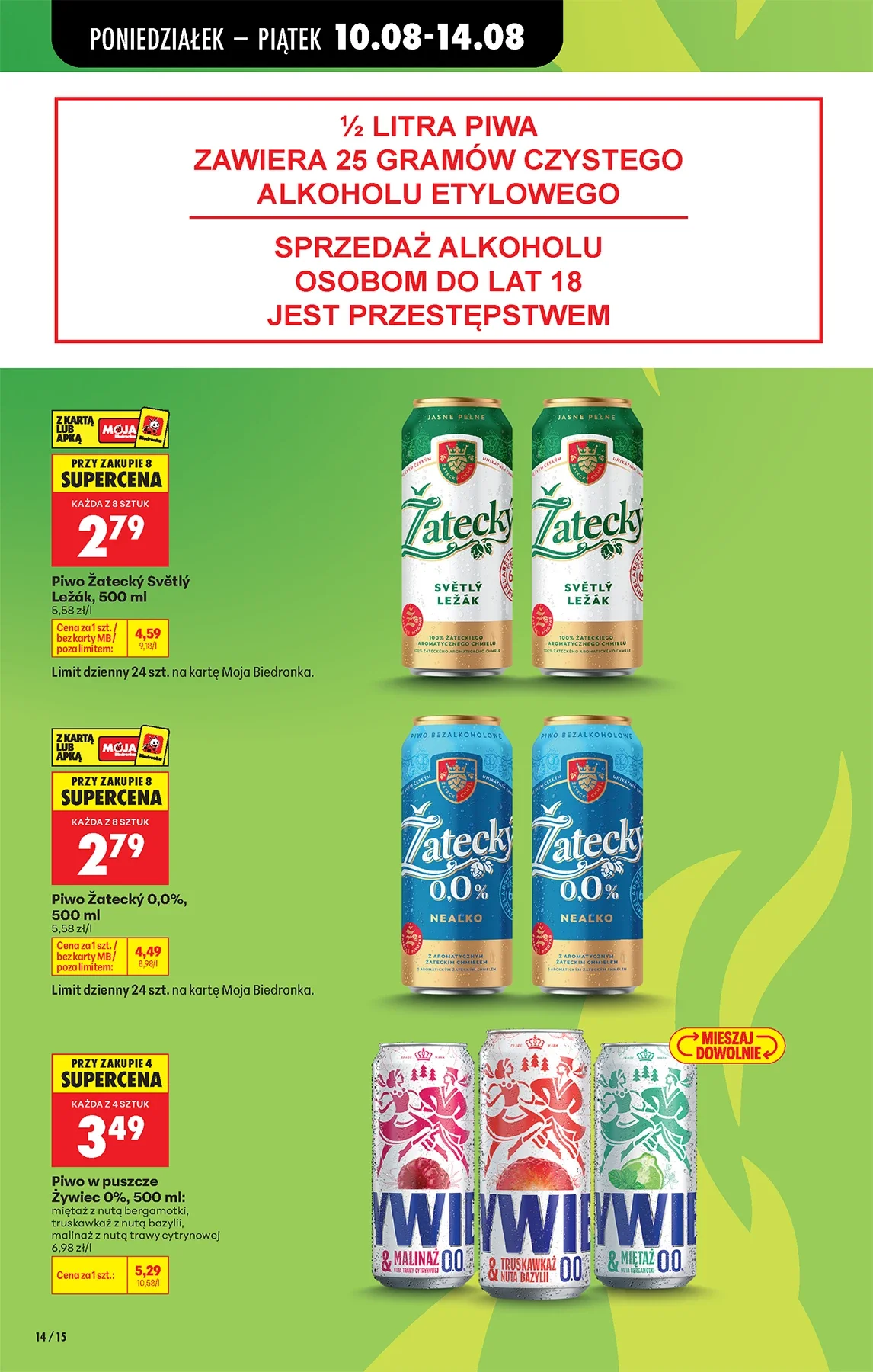 Gazetka promocyjna Biedronka str. 14