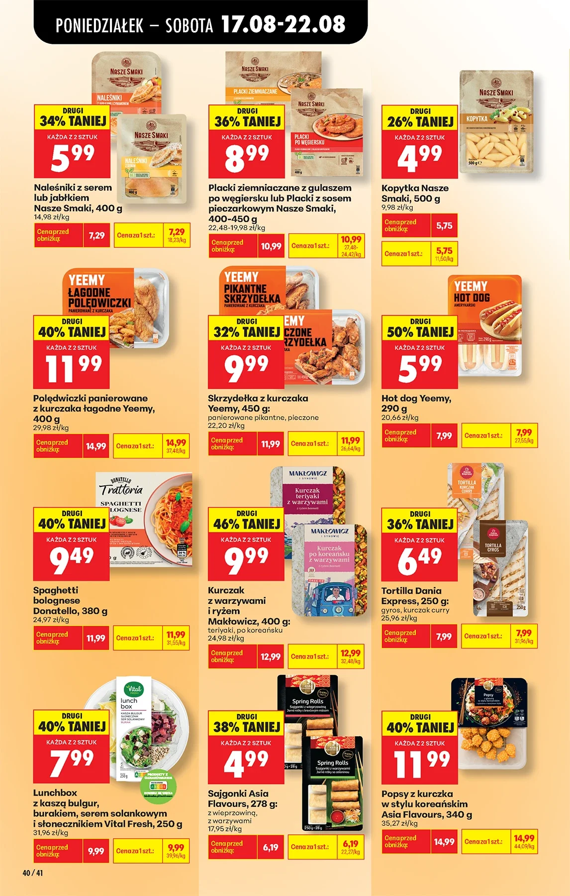 Gazetka promocyjna Biedronka str. 40
