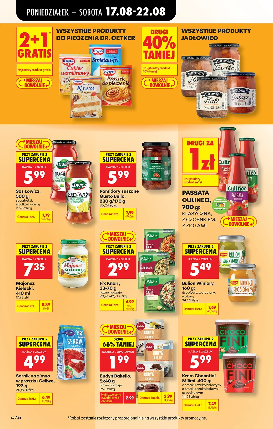 Gazetka promocyjna Biedronka str. 42