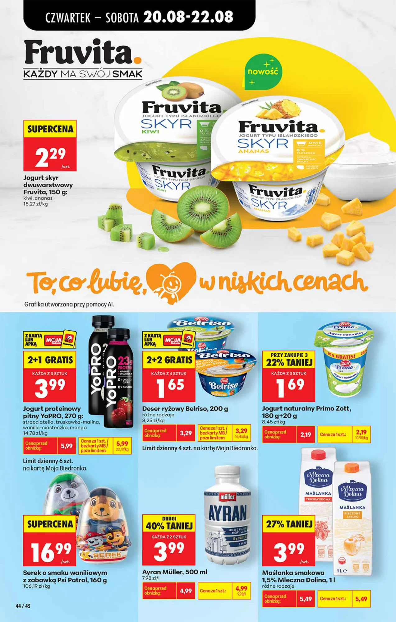 Gazetka promocyjna Biedronka str. 44