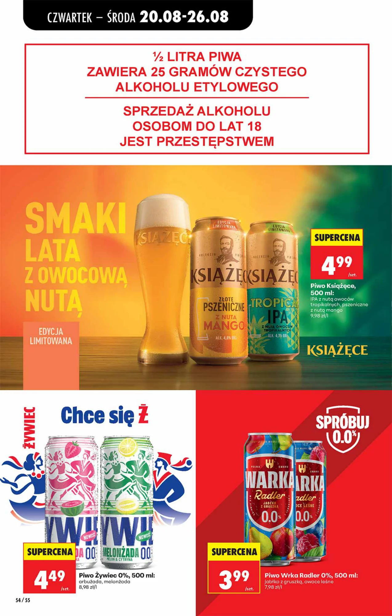 Gazetka promocyjna Biedronka str. 54