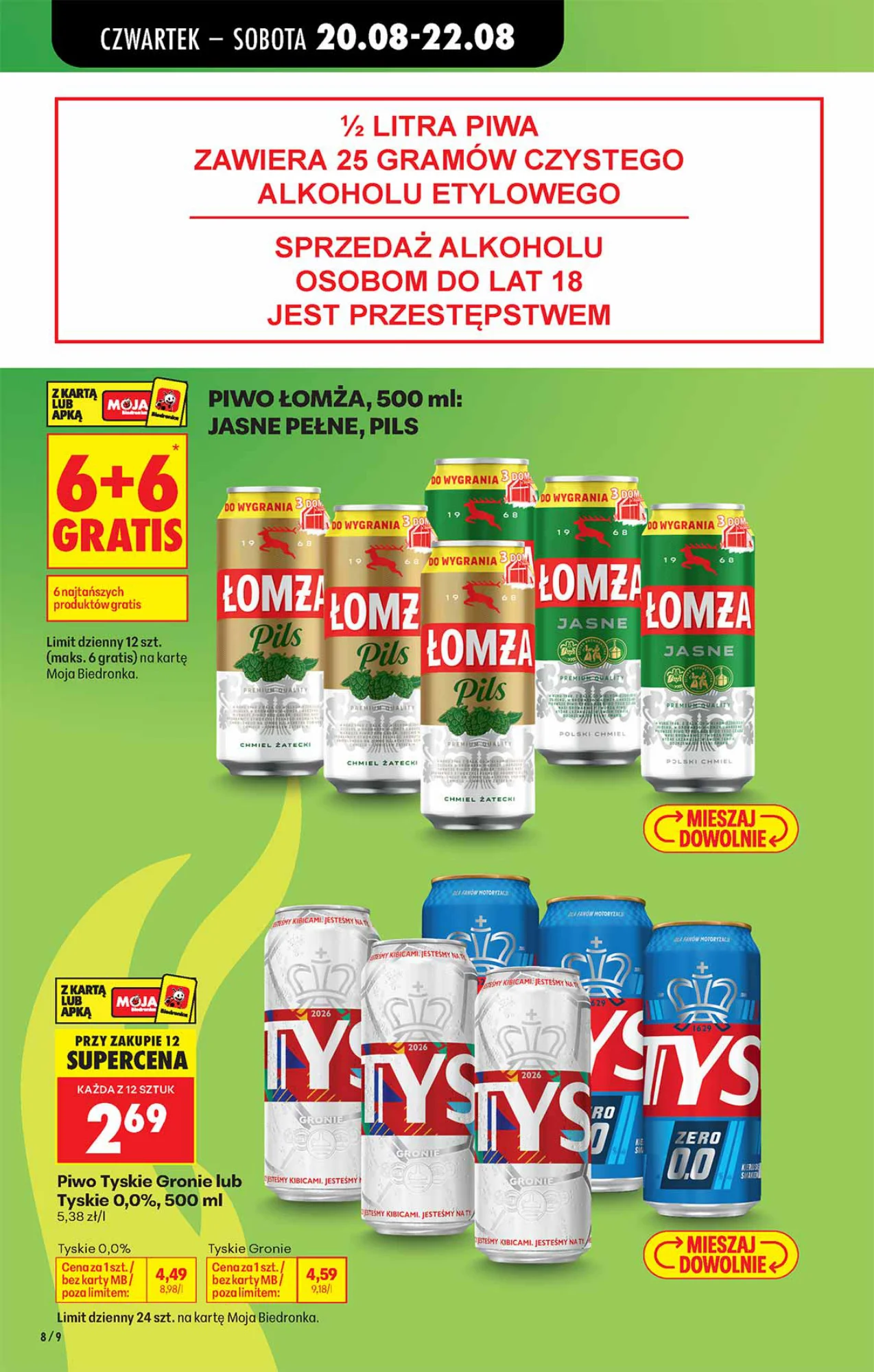 Gazetka promocyjna Biedronka str. 8