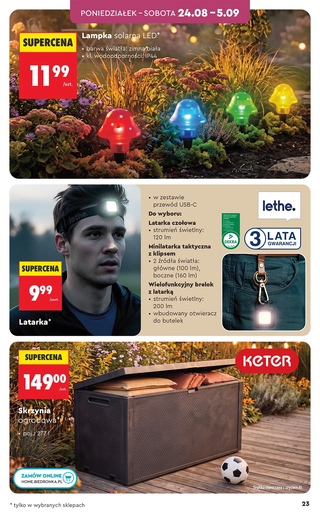 Gazetka promocyjna Biedronka str. 23