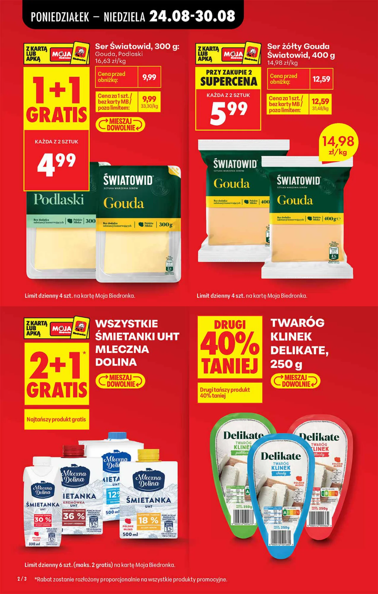 Gazetka promocyjna Biedronka str. 2