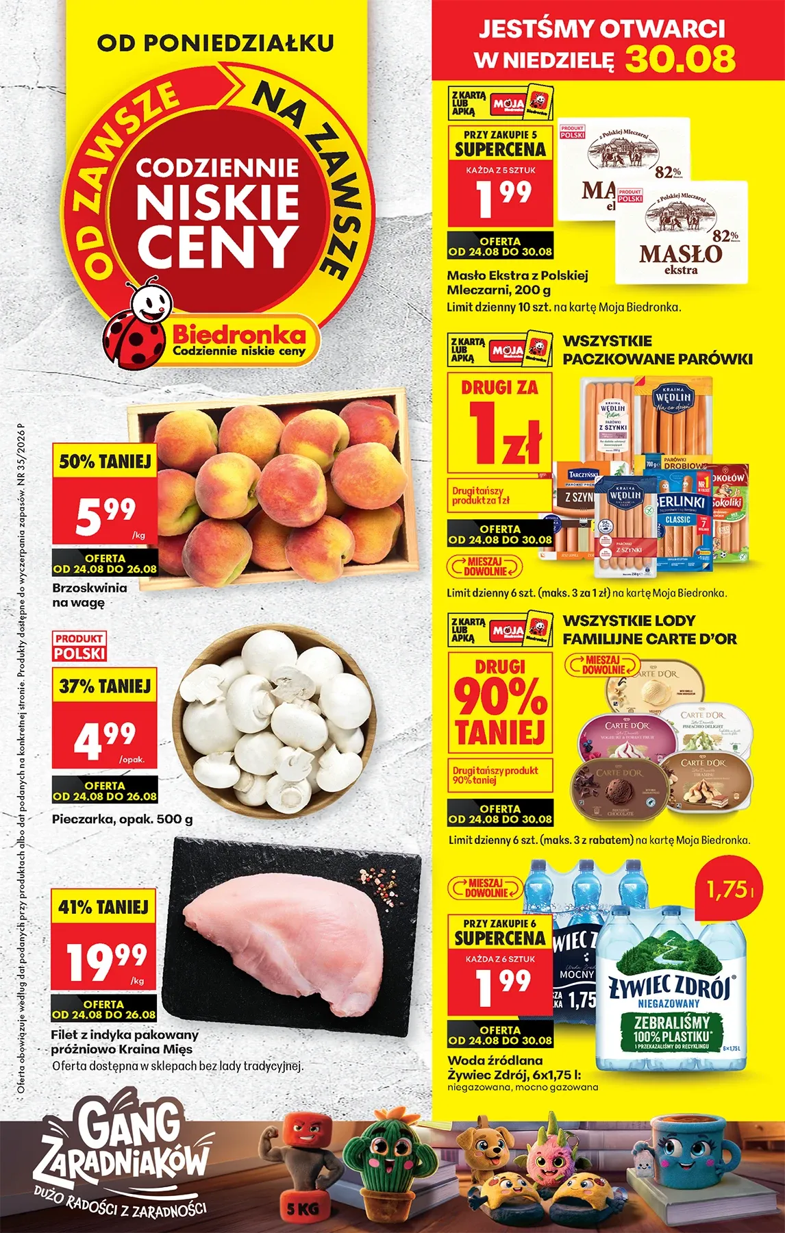 Gazetka promocyjna Biedronka str. 1