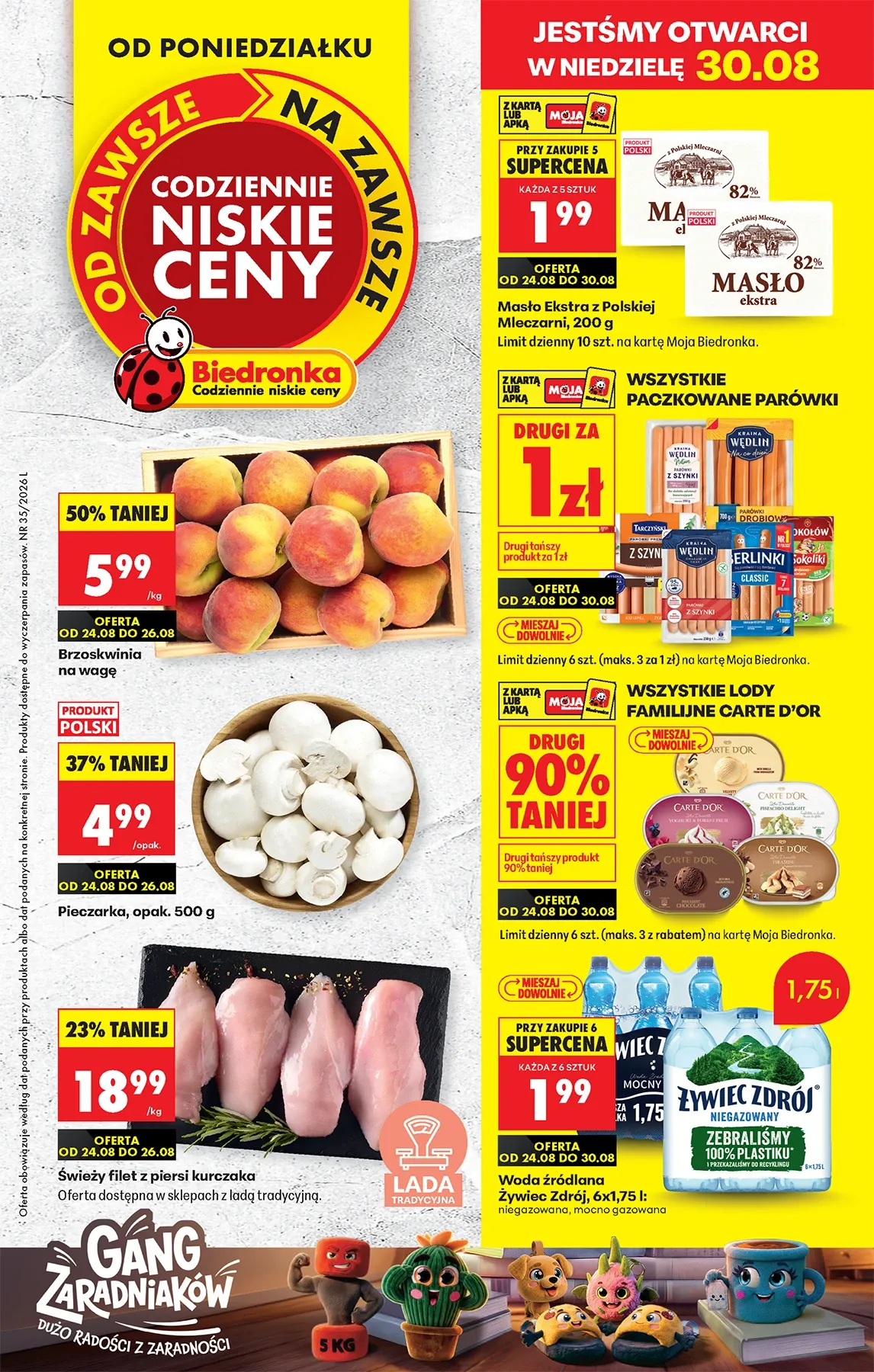 Gazetka promocyjna Biedronka str. 1